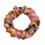 Scrunchie gumka jedwabna Gerbery mała