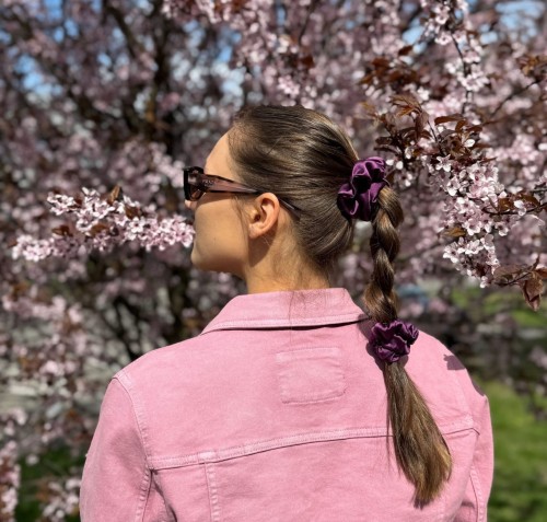 Gumka jedwabna Śliwka