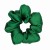 Scrunchie jedwabna Zielona